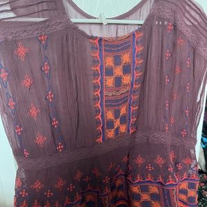 Free people sheer top